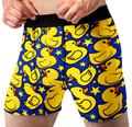 Rubber Duck Funny Men’s Boxer Briefs – Yellow Duck Novelty Underwear