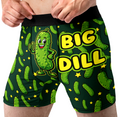 Big Dill Funny Men’s Boxer Briefs – Pickle Underwear