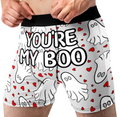 You’re My Boo Men’s Boxer Briefs – Ghost & Heart Halloween Underwear