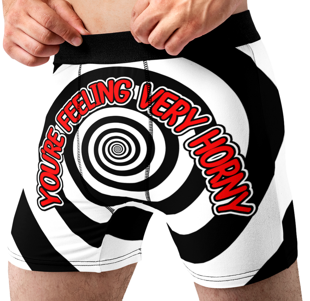 You’re Feeling Very Horny Funny Men’s Boxer Briefs – Hypnosis Underwear