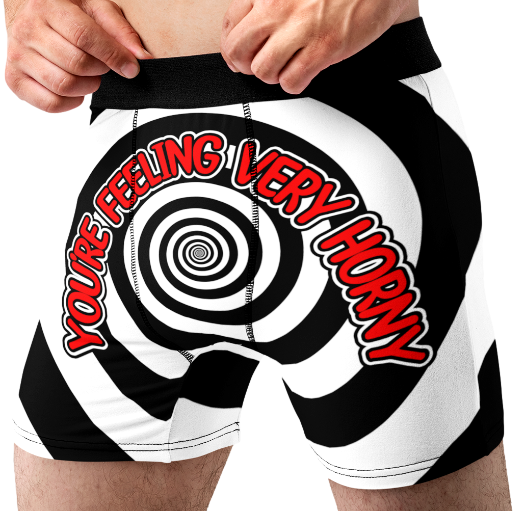 You’re Feeling Very Horny Funny Men’s Boxer Briefs – Hypnosis Underwear