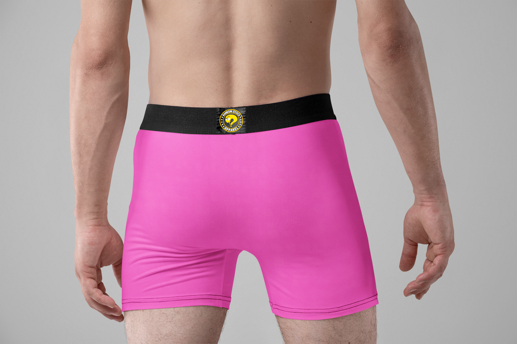 It’s Alive! Funny Men’s Boxer Briefs – Pink Halloween Underwear