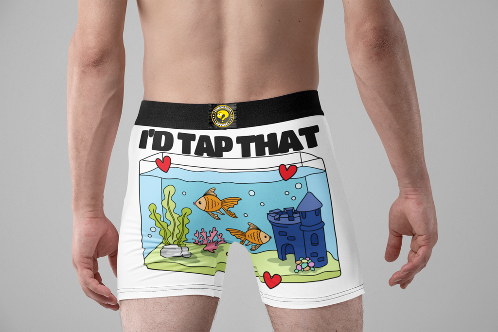 I’d Tap That Funny Men’s Boxer Briefs – Fish Tank Underwear