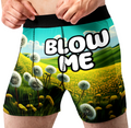 Blow Me Funny Men’s Boxer Briefs – Dandelion Underwear