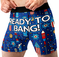 Ready to Bang Funny Men’s Boxer Briefs – Fireworks Underwear
