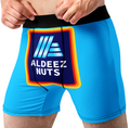 Aldeez Nuts Funny Men’s Boxer Briefs – Grocery Store Parody Underwear